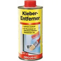 decotric® Kleber-Entferner Klebstoffentferner Etikettenlöser Kleberlöser 250 ml Allzweckreiniger