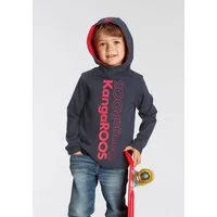 KangaROOS Kapuzenshirt Kleine Jungen Langarm, Basic-Passform, bedruckt, aus 100% Baumwolle