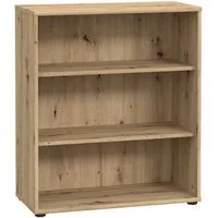 Newroom Regal Artisan Eiche 74 cm, Regal Artisan Eiche Modern Bücherregal Standregal Büro