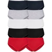 petite fleur by Lascana Hüftslip (10er-Pack) aus elastischer Baumwolle