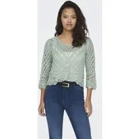 JDY Strickpullover JDYNEW SUN 3/4 CROPPED PULLOVER KNT NOOS
