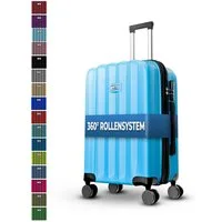 MTB Koffer Reisekoffer Rollkoffer Hartschalen Handgepäck ABS Dehnungsfuge, Handgepäck - Mittlerer Koffer- Großer Koffer