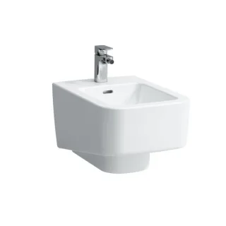 LAUFEN Pro S Wand-Bidet 8309610003021 weiß, 1 Hahnloch, unsichtbare Befestigung