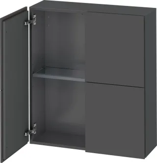 Duravit L-Cube Halbhochschrank Graphit Matt 700x243x800 mm - LC116704949 LC116704949
