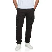 DENIMFY Cargohose Herren Stoffhose DFLuke Tapered Fit Freizeithose mit Stretch