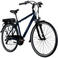 AGON E-Bike Trekkingrad Avesa, 21 Gang, Kettenschaltung, Heckmotor, 374 Wh, Pedelec, Elektrofahrrad für Damen u. Herren