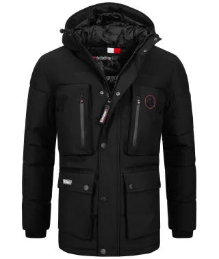 Geographical Norway Jacke Schwarz