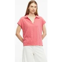 s.Oliver Kurzarmshirt Polo-Shirt T-Shirt mit Polokragen und überschnittenen Schultern