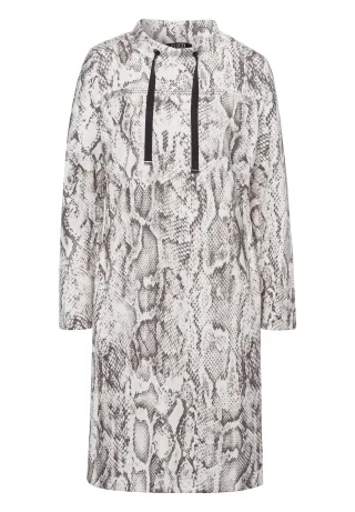 tuzzi - Kleid ICY EDGE mit sportivem Detail ecru/grey/anthra - Gr. - 38