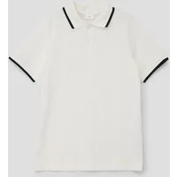 s.Oliver Kurzarmshirt Polo-Shirt Poloshirt aus Baumwollpiqué
