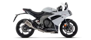 Sport Auspuff Komplettanlage Arrow Veloce TITAN Triumph Daytona 660 Bj.2024-2026 EURO5+ / +Kat +ABE