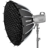 Neewer Softbox SF65Q 65cm Parabolic Softbox Quick Setup, mit Diffusor/Wabe/Tasche