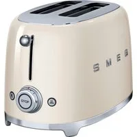Smeg Toaster TSF01CREU, für 2 Scheiben, 950 W