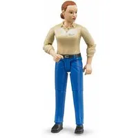 Bruder® Spielfigur bworld Frau mit Hellem Hauttyp