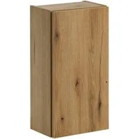 Lomadox Hängeschrank NEWPORT-56-OAK 30cm, in Eiche, Metallgriffe