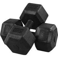 Yaheetech Kurzhantel 8/10/12/15/16/20 kg, (2er Set), 2er Kurzhanteln Hanteln Set für Krafttraining oder zu Hause