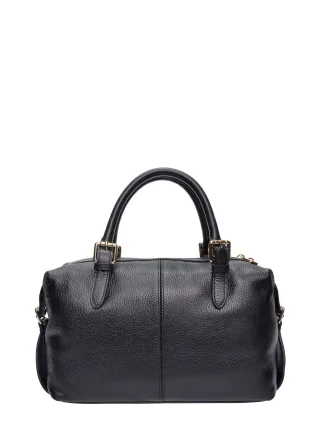 Luisa Vannini Schwarz Rindsledertasche