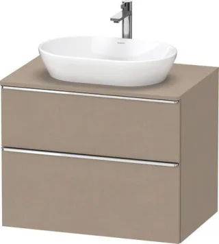 Duravit D-Neo Konsolenwaschtischunterbau wandhängend Leinen Matt 800x550x664 mm - DE4967010750000 DE4967010750000