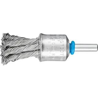PFERD TOOLS Pinselbürste mit Kunststoffschutz gezopft PBG Edelstahl-Draht - 43207007