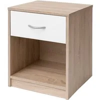 HTI-Line Nachtkommode Nachtschrank Nina mit Schublade (Stück, 1 St., 1 Nachtschrank), Nachttisch Nachtkommode Nachtkonsole