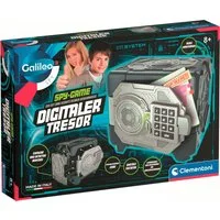 Clementoni® Experimentierkasten Galileo Spy, Digitaler Tresor, mir Licht- und Soundeffekt