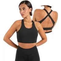 Smilodox Sport-BH Sorea Damen, Gym-BH, Shaped Fit, Medium Support, für Fitness & Yoga Stretch, Shaping, Rundhals, Bewegungsfreiheit, elastisch