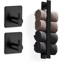 LIVINA HOME Handtuchhaken Handtuchhaken Haken selbstklebend, Handtuchhalter ohne Bohren, Badezimmer, Bad, Küche