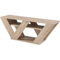 en.casa Lowboard, »Nome« Fernsehtisch 110x30x40cm Eicheoptik