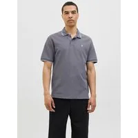 Jack & Jones Poloshirt JJEAUSTIN POLO SS NOOS Materialmix, regular fit