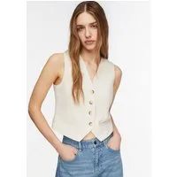 comma Jackenblazer Indoor-Weste Kurze Anzug-Weste
