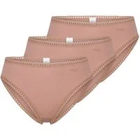sloggi Midislip 3er Pack GO Crush (Spar-Set, 3-St) Slip - Baumwolle - Atmungsaktiv - Komfortabel und atmungsaktiv
