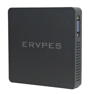 ERVPES B20E Mini PC Intel Pentium Gold 6500Y 8GB RAM 128GB Storage Windows 11 4K HD Dual Screen Output Mini Computer Des