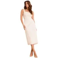 LIPSY Midikleid Lipsy Midikleid mit Paillettenmieder, Kurzgröße (1-tlg)