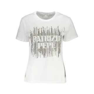 Verziertes Logo-T-Shirt mit kurzen Ärmeln
