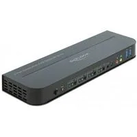 DP 1.4 KVM Switch - 8K 30Hz mit SB 3.2 Gen 1, KVM-Switch schwarz