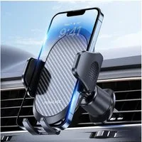 Miracase Handy-Halterung für Lüftung – 360° drehbare KFZ-Halterung mit Doppelhaken, (bis 7 Zoll, Lüftungsclip-Halterung, für iPhone Galaxy Smartphone Navi)