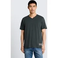 TOM TAILOR T-Shirt T-Shirt T-Shirt mit V-Ausschnitt