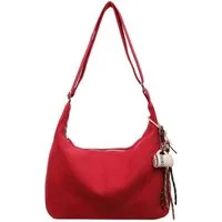 Zaewry Schultertasche Umhängetasche Damen Veloursleder Tasche Damen Crossbody Bag, Crossbag mit verstellbarem Schultergurt für Arbeit Reisen Alltag