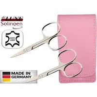 EloModa Nagelschere 2x Solingen Nagelschere gehärteter Stahl – Extra scharf mit gebogener, (2-tlg), Nagelscheren Set Solingen 2-teilig – Fingernagelschere
