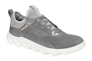Ecco 82018360409 MX WOMEN LOW Damen Sneaker Grau Steel Concrete PU Laufsohle