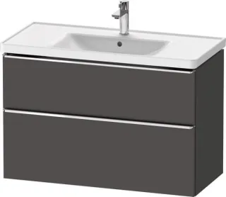Duravit D-Neo Waschtischunterbau wandhängend Graphit Matt 984x452x625 mm - DE4356010490000 DE4356010490000