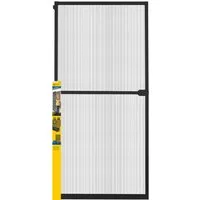 SCHELLENBERG Insektenschutz-Tür PLUS, Fliegengitter für Balkon- und Terrassentüren zum Bohren, (1-St), mit Aluminiumrahmen, 100 x 210cm, erhältlich in schwarz oder weiß
