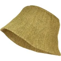 styleBREAKER Fischerhut Fischerhut aus Papierstroh - Knautschhut (1-St)