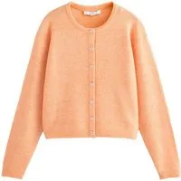 Next Cardigan Strickjacke mit Rundhalsausschnitt (1-tlg)