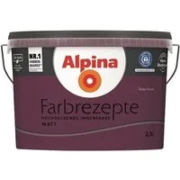 Alpina Wand- und Deckenfarbe Farbrezepte 2,5 L Tiefer Traum - Intensives Violet