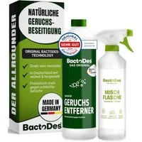 BactoDes Geruchsentferner BactoDes® Spezial (Konzentrat inkl. 1 Misch- und Sprühflasche)