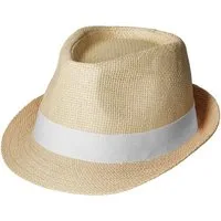 elasto Schirmmütze Sommerhut SALVADOR Sonnenhut Damen & Herren aus Papier/Stroh