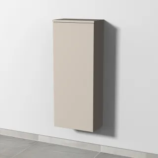 Sanipa 3way Mittelschrank mit 1 Tür, Kaschmir-Matt, SP1681U SP1681U