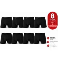 Jean&Pardian Boxershorts Uomo Retro Boxershorts 8er Pack aus 95% Baumwolle (8-St., 8er Pack)
