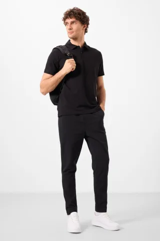 Herren Chinos aus Gabardine mit geradem Bein